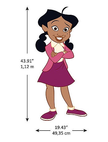 Stickers repositionnables - Penny - The Proud Family - 140 cm x 41 cm