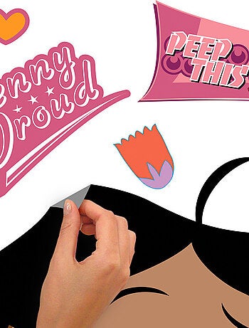 Stickers repositionnables - Penny - The Proud Family - 140 cm x 41 cm