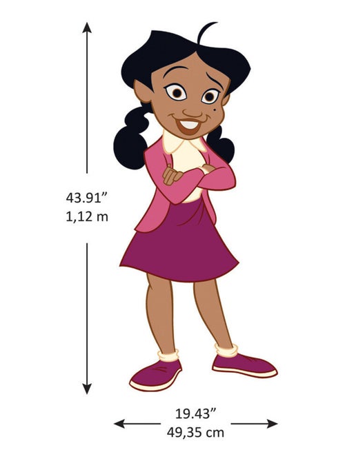Stickers repositionnables - Penny - The Proud Family - 140 cm x 41 cm - Kiabi