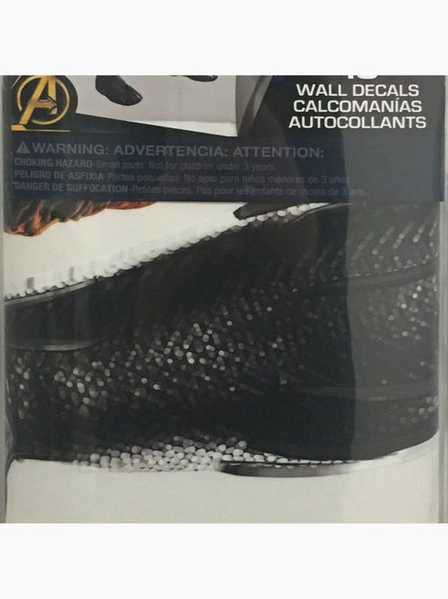 Stickers repositionnables - Personnage Principal Black Panther - 58 cm x 131 cm - Kiabi