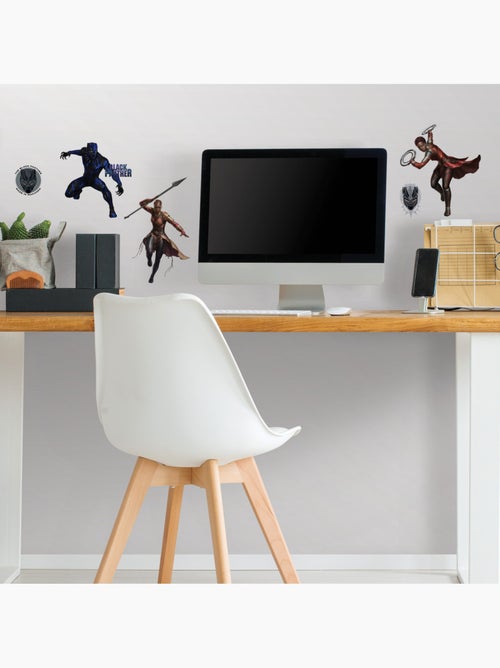 Stickers repositionnables - Personnages Black Panther - 5 cm x 30 cm - Kiabi