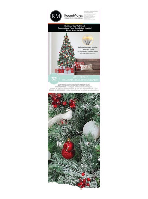 Stickers repositionnables - Sapins de Noël - Kiabi