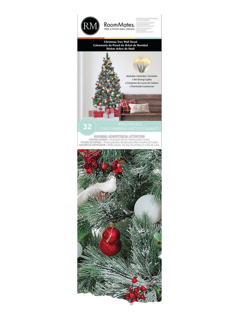 Stickers repositionnables - Sapins de Noël Multicolore - Kiabi