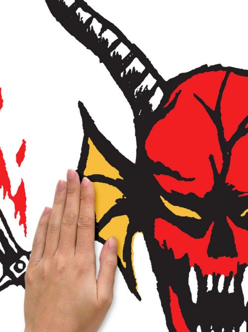 Stickers repositionnables - Stranger Things - Hellfire Club - Kiabi