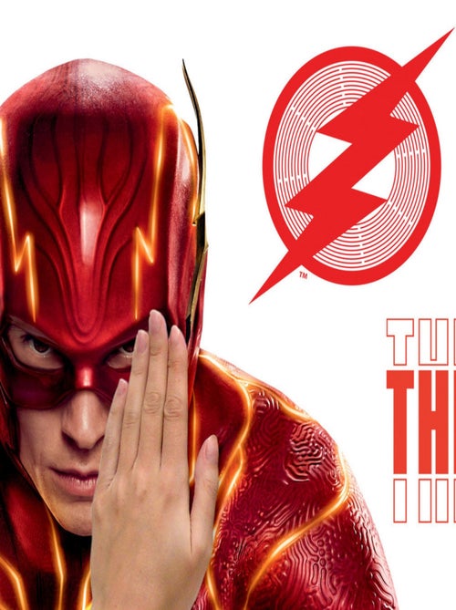 Stickers repositionnables - The Flash - Kiabi