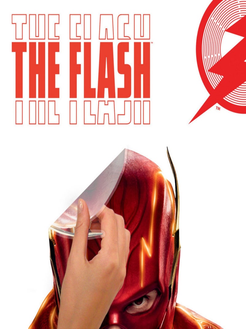 Stickers repositionnables - The Flash Rouge - Kiabi