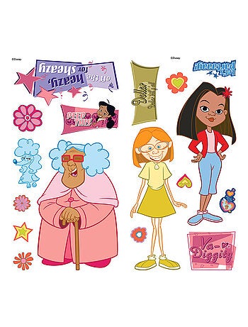 Stickers repositionnables - The Proud Family - 109 cm x 48 cm
