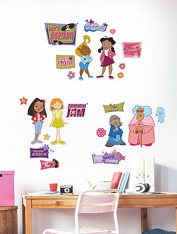 Stickers repositionnables - The Proud Family - 109 cm x 48 cm