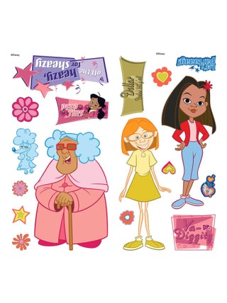 Stickers repositionnables - The Proud Family - 109 cm x 48 cm