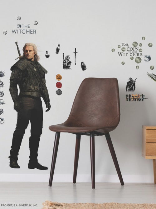 Stickers repositionnables - The Witcher - Geralt de Riv - Kiabi