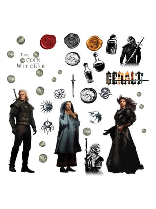 Stickers repositionnables - The Witcher - Tous les Personnages