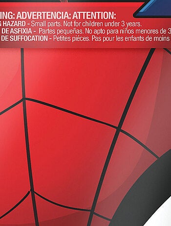 Stickers repositionnables - Toise Spiderman à l'attaque - 54 cm x 75 cm