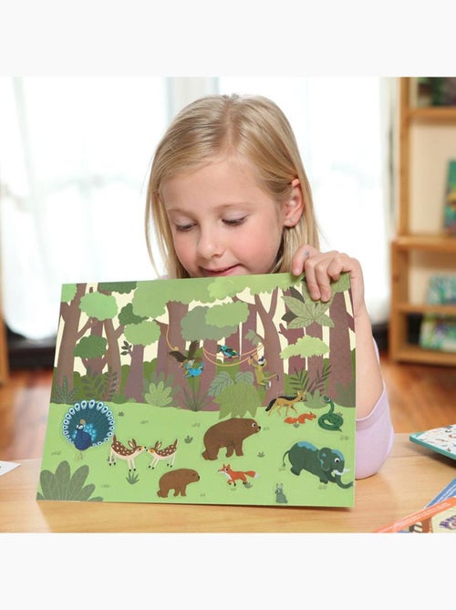 Stickers repositionnables Animaux - Kiabi