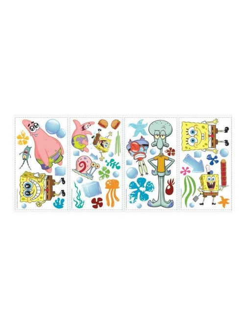 Stickers repositionnables Bob l'Eponge et ses amis - Kiabi