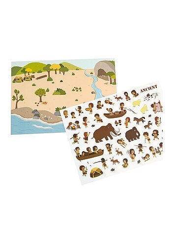 Stickers repositionnables Civilisations