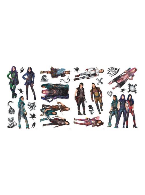 Stickers repositionnables Descendents DISNEY - 22x44 cm - Kiabi