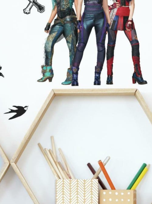 Stickers repositionnables Descendents DISNEY - 22x44 cm - Kiabi