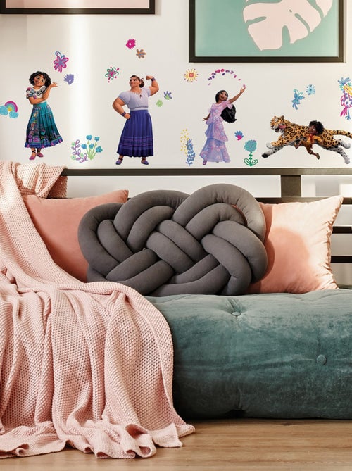 Stickers repositionnables Disney Encanto multi-éléments 23 x 43 cm - Kiabi