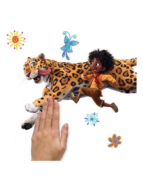 Stickers repositionnables Disney Encanto multi-éléments 23 x 43 cm - Kiabi