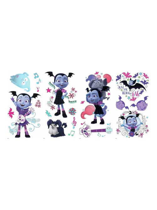 Stickers repositionnables Disney Vampirina Spooktacular DISNEY - 22x44 cm - Kiabi