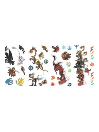 Stickers repositionnables Dragons : Le Monde Caché