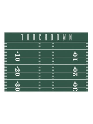 Stickers repositionnables et effaçables - Terrain de Football Américain Touchdown