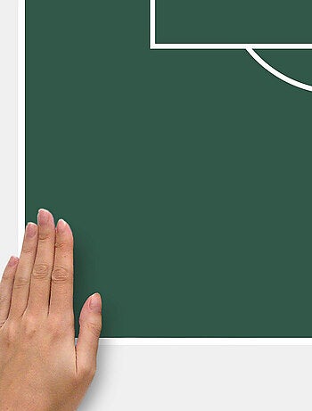 Stickers repositionnables et effaçables - Terrain de Football