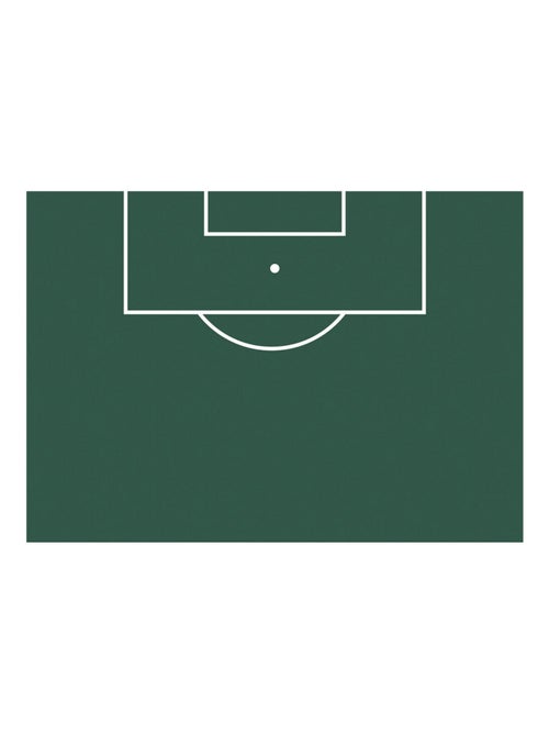 Stickers repositionnables et effaçables - Terrain de Football - Kiabi