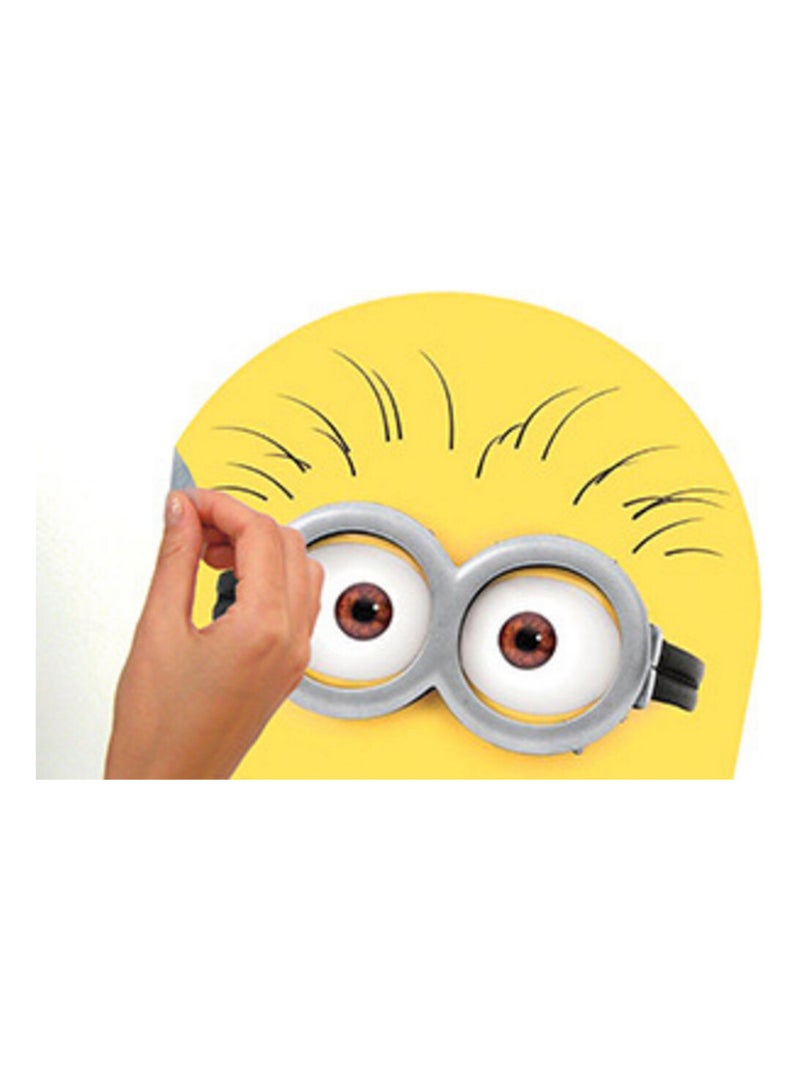 Stickers repositionnables et effaçables à sec - Les Minions Jaune - Kiabi