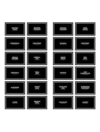 Stickers repositionnables étiquettes ardoise personnalisables