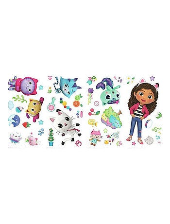 Stickers repositionnables Gabby et ses amis