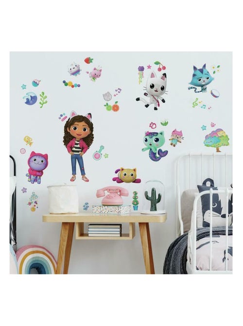 Stickers repositionnables Gabby et ses amis - Kiabi
