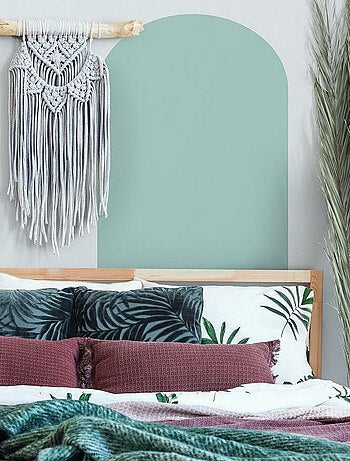 Stickers repositionnables grande arche bleu ciel