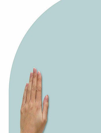 Stickers repositionnables grande arche bleu ciel