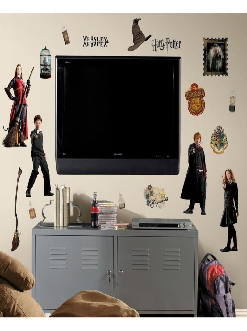 Stickers repositionnables Harry Potter 25,4CM X 45,7CM Multicolore - Kiabi