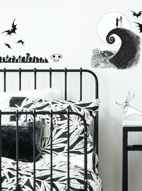 Stickers repositionnables Jack and Sally  - 22x44cm - Kiabi