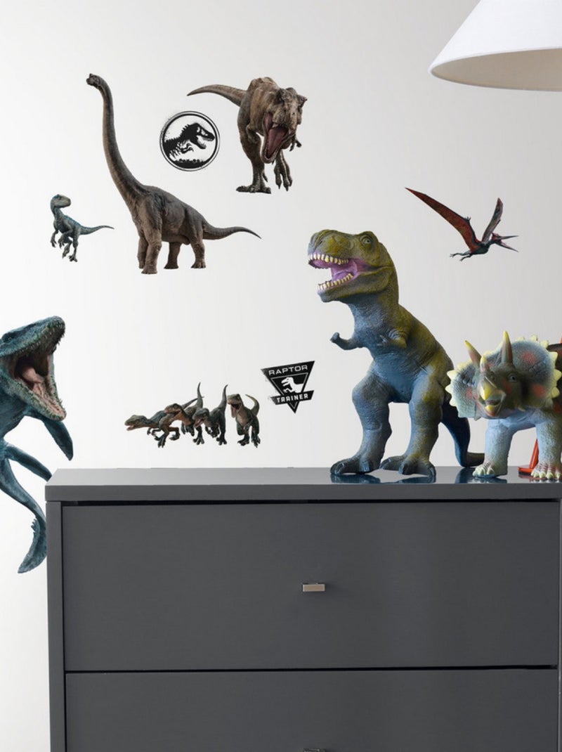 Stickers repositionnables Jurassic World : Fallen Kingdom Multicolore - Kiabi