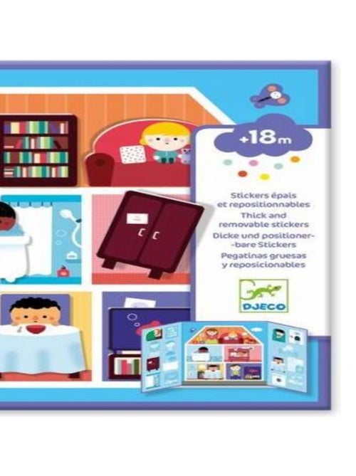 Stickers Repositionnables La Maison - Kiabi