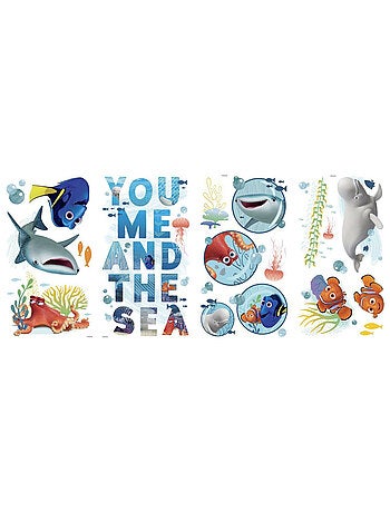Stickers repositionnables Le Monde De Dory et ses amis de Disney 25,4CM X 45,7CM