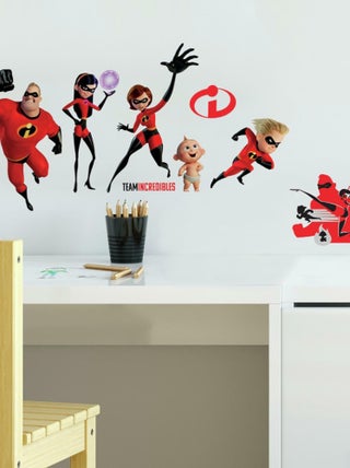 Stickers repositionnables Les Indestuctibles 2 - 22x44 cm