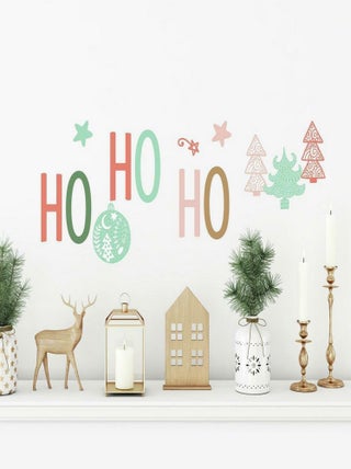 Stickers repositionnables Lettres et déco de noël « Falalala »