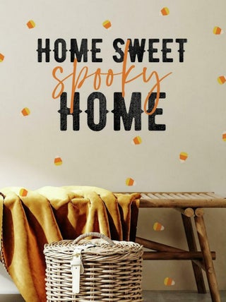 Stickers repositionnables lettres et motifs « Home Sweet Home »