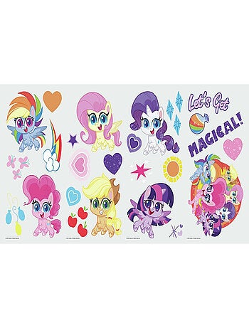 Stickers repositionnables My Little Pony Let's get magical - 43,8cm x 92,7cm