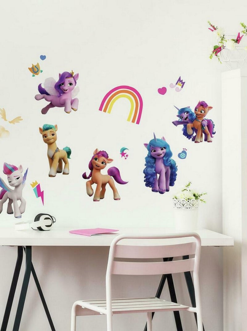 Stickers repositionnables My Little Pony Multicolore - Kiabi