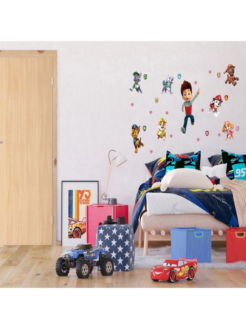 Stickers repositionnables Pat'Patrouille - modèle Ryder et ses amis - 42.5CM x 65 CM - Kiabi