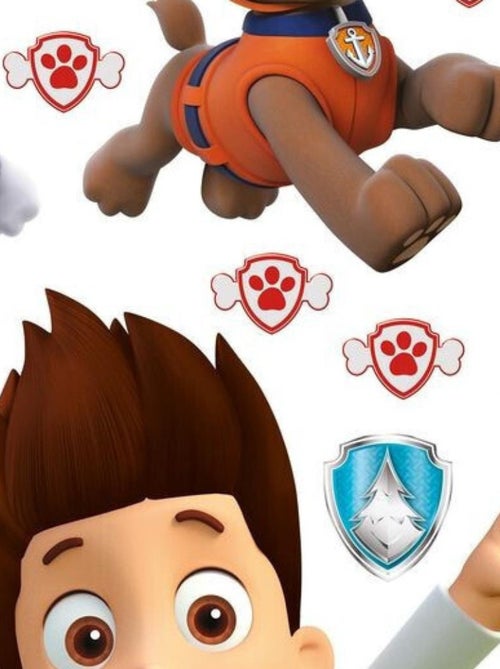 Stickers repositionnables Pat'Patrouille - modèle Ryder et ses amis - 42.5CM x 65 CM - Kiabi