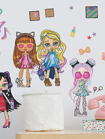 Stickers repositionnables Poupées Lol Boxy Girls