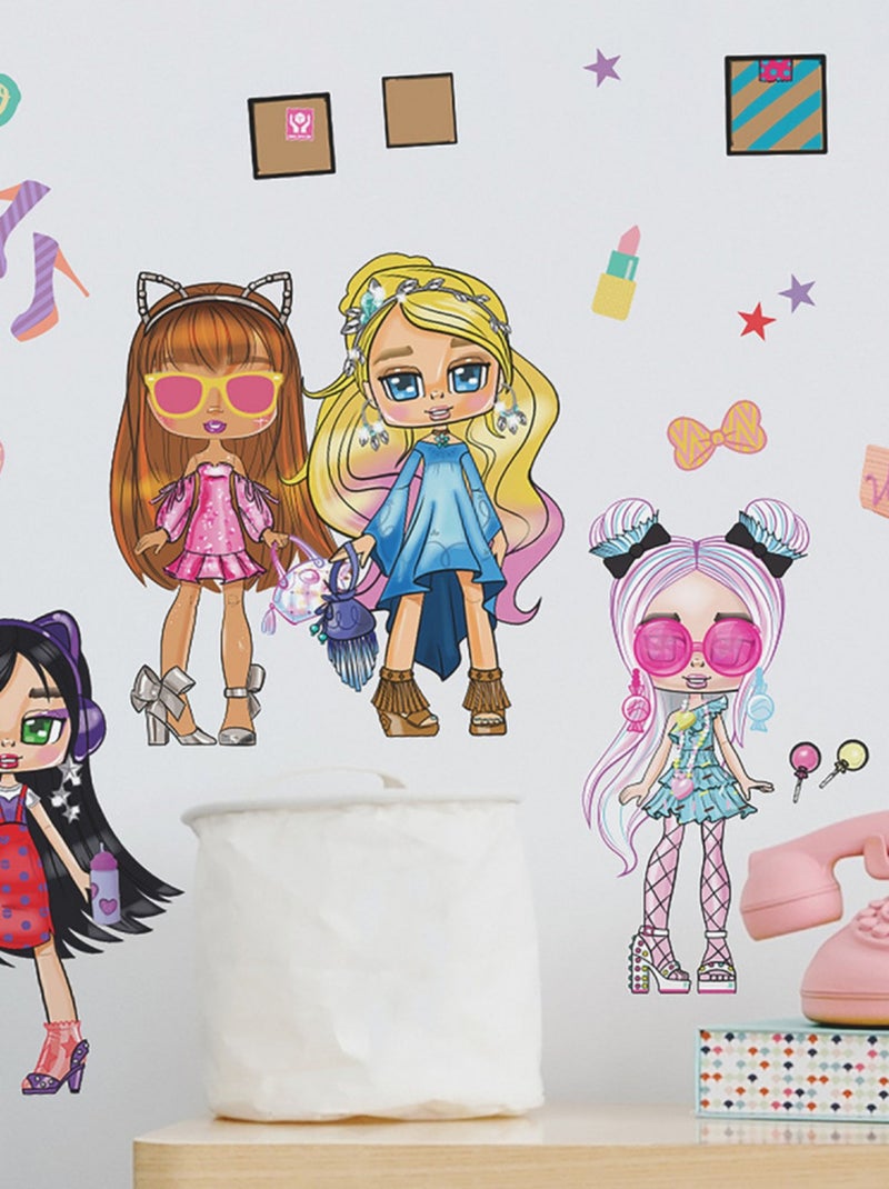 Stickers repositionnables Poupées Lol Boxy Girls Multicolore - Kiabi