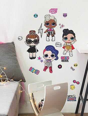 Stickers repositionnables Poupées LOL Surprise - Rockstar