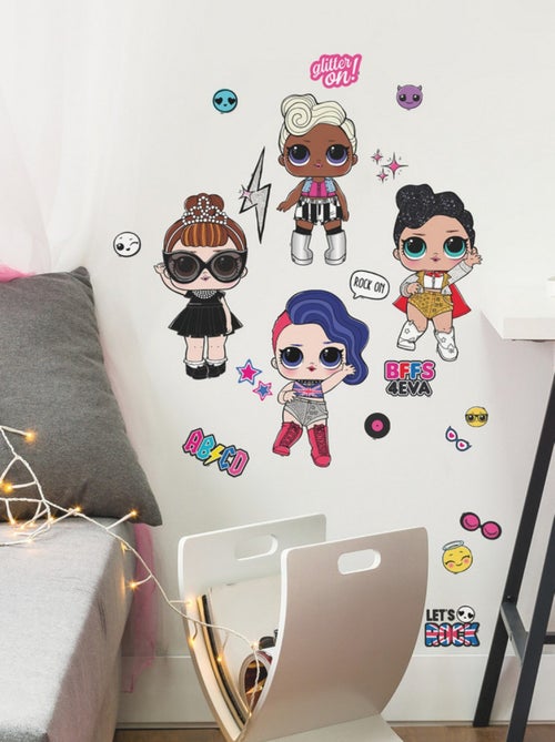 Stickers repositionnables Poupées LOL Surprise - Rockstar - Kiabi
